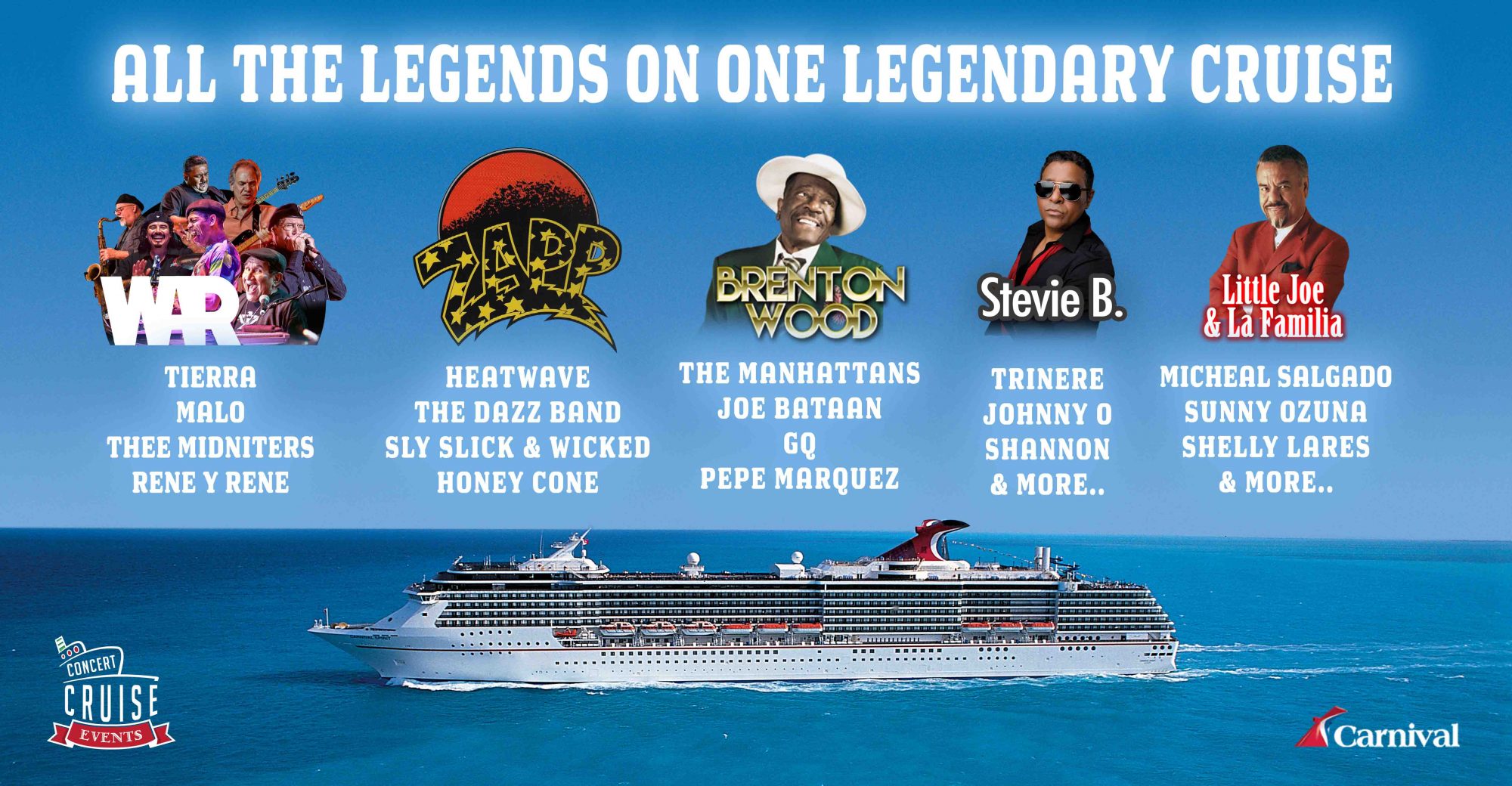 Band Bio Latin Legends Cruise