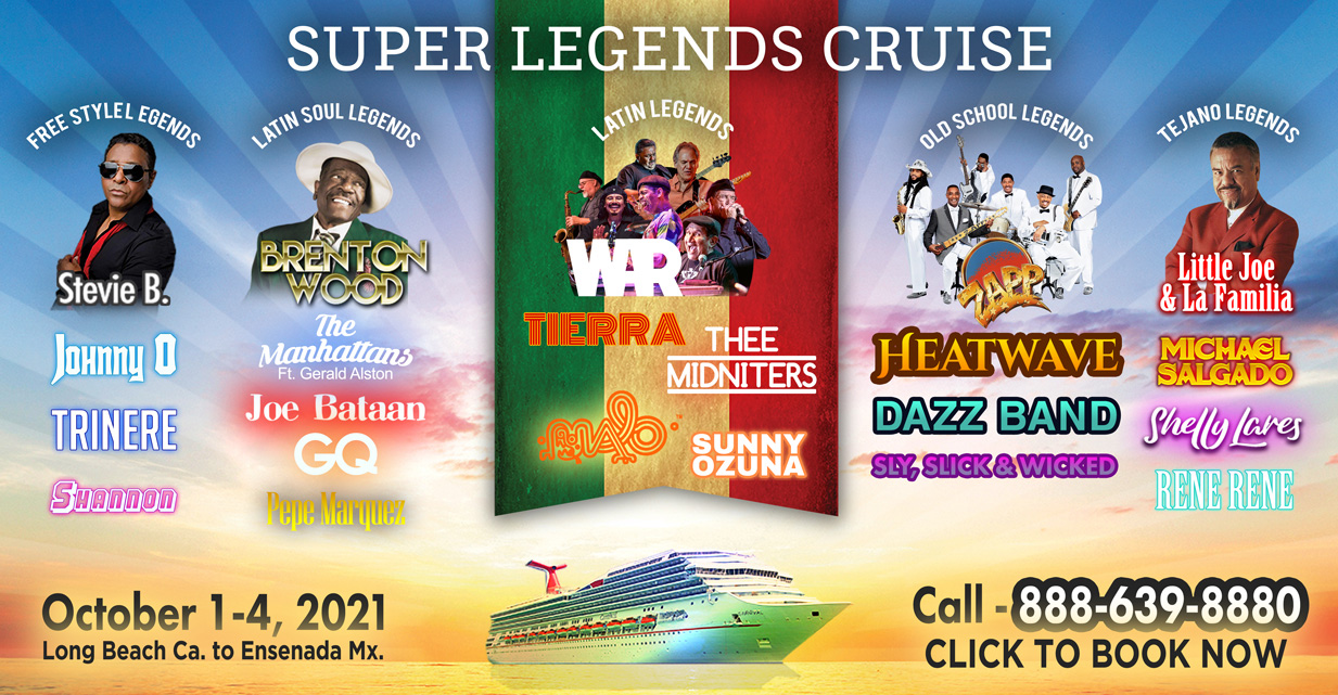 Latin Legends Cruise 23 Bands on 1 Concert Cruise