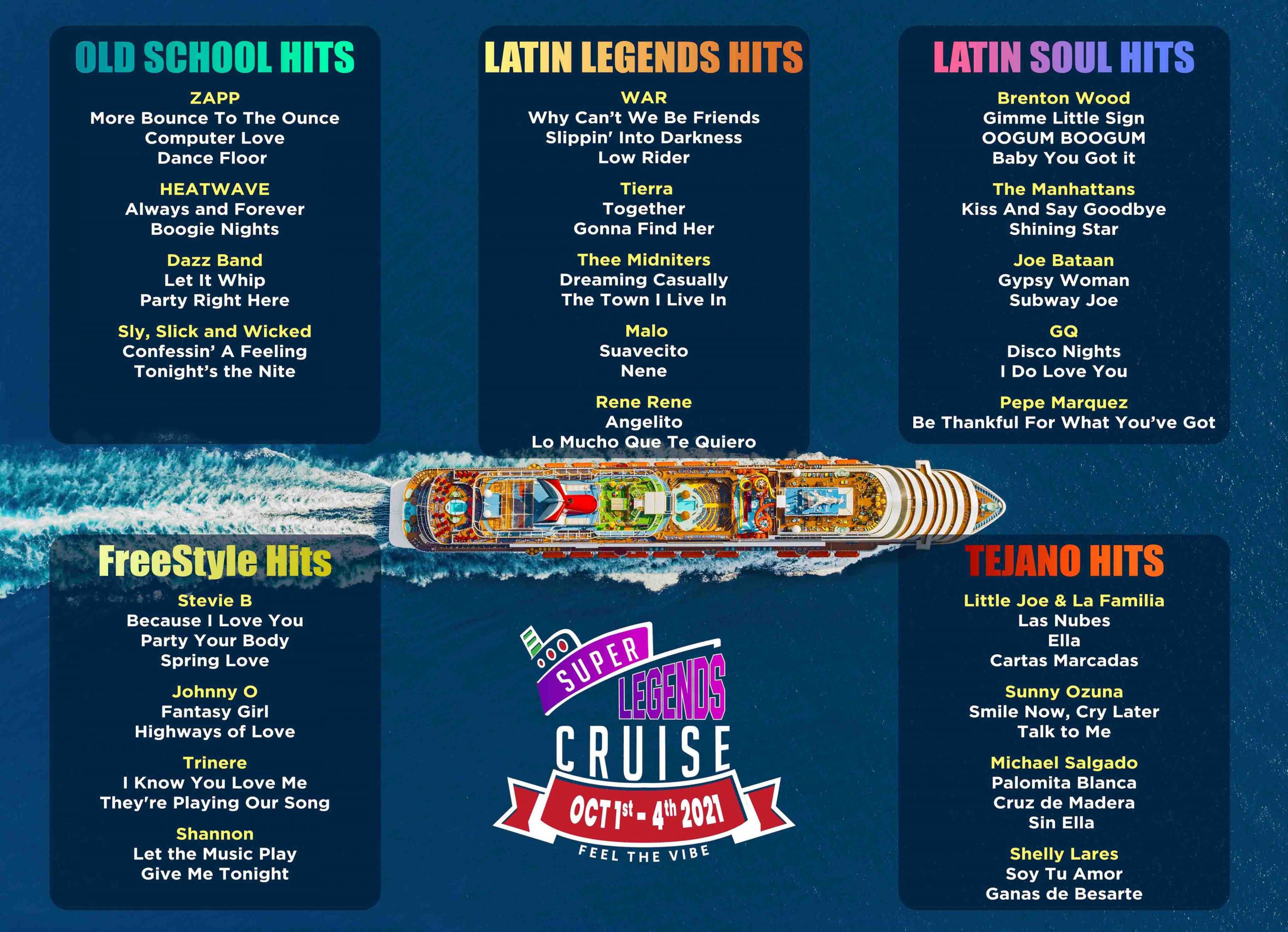 carnival cruise latin legends